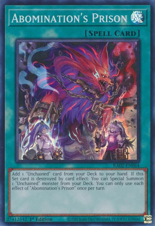 Abomination’s Prison (2064) (RA02) - YuGiOh Single