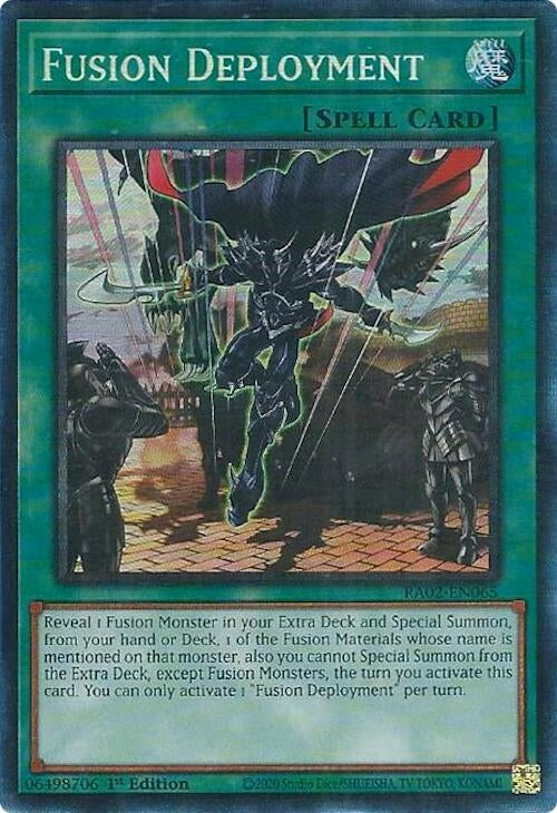 Fusion Deployment (PCR) (2065) (RA02) - YuGiOh Single