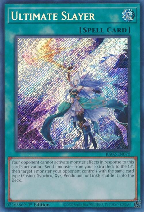 Ultimate Slayer (Secret Rare) (2070) (RA02) - YuGiOh Single