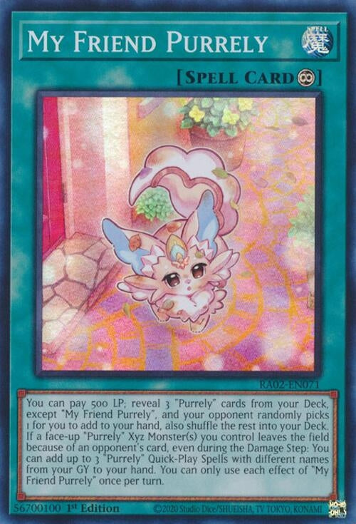 My Friend Purrely (2071) (RA02) - YuGiOh Single