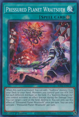 Pressured Planet Wraitsoth (2073) (RA02) - YuGiOh Single