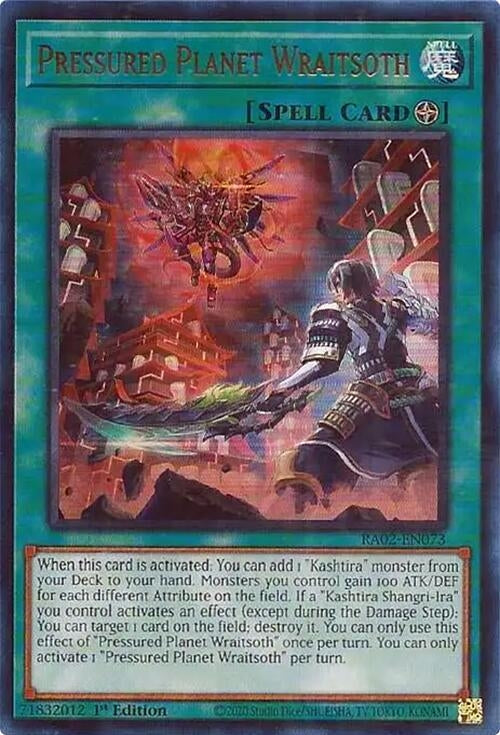 Pressured Planet Wraitsoth (UR) (2073) (RA02) - YuGiOh Single