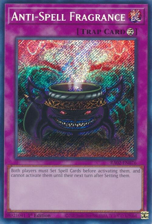 Anti-Spell Fragrance (Secret Rare) (2076) (RA02) - YuGiOh Single