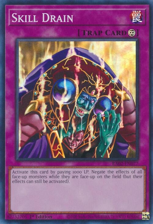 Skill Drain (2077) (RA02) - YuGiOh Single