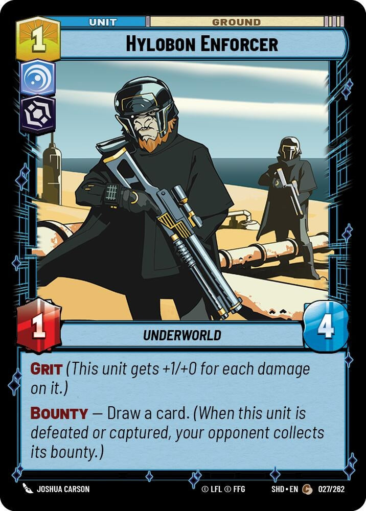 Hylobon Enforcer (27) (SHD) - Star Wars: Unlimited Single