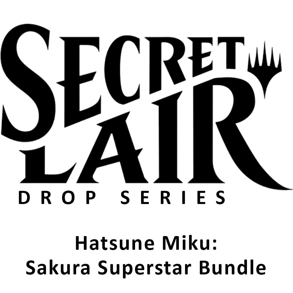 Secret Lair Drop: Spring Superdrop 2024: Hatsune Miku: Sakura Superstar Bundle [SLD] - MTG Sealed