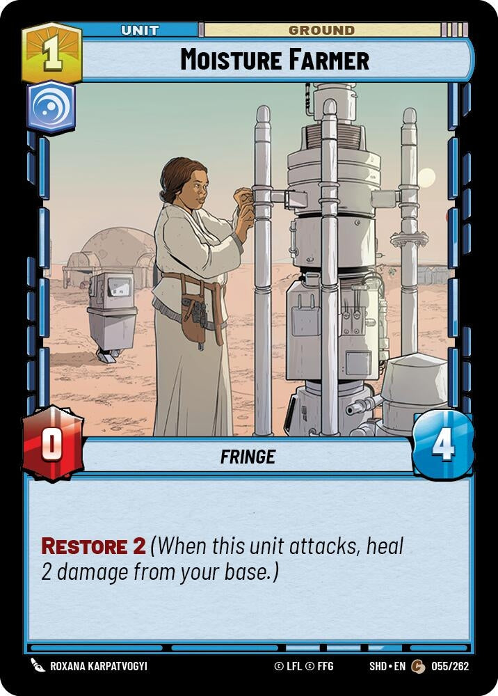 Moisture Farmer (55) (SHD) - Star Wars: Unlimited Single