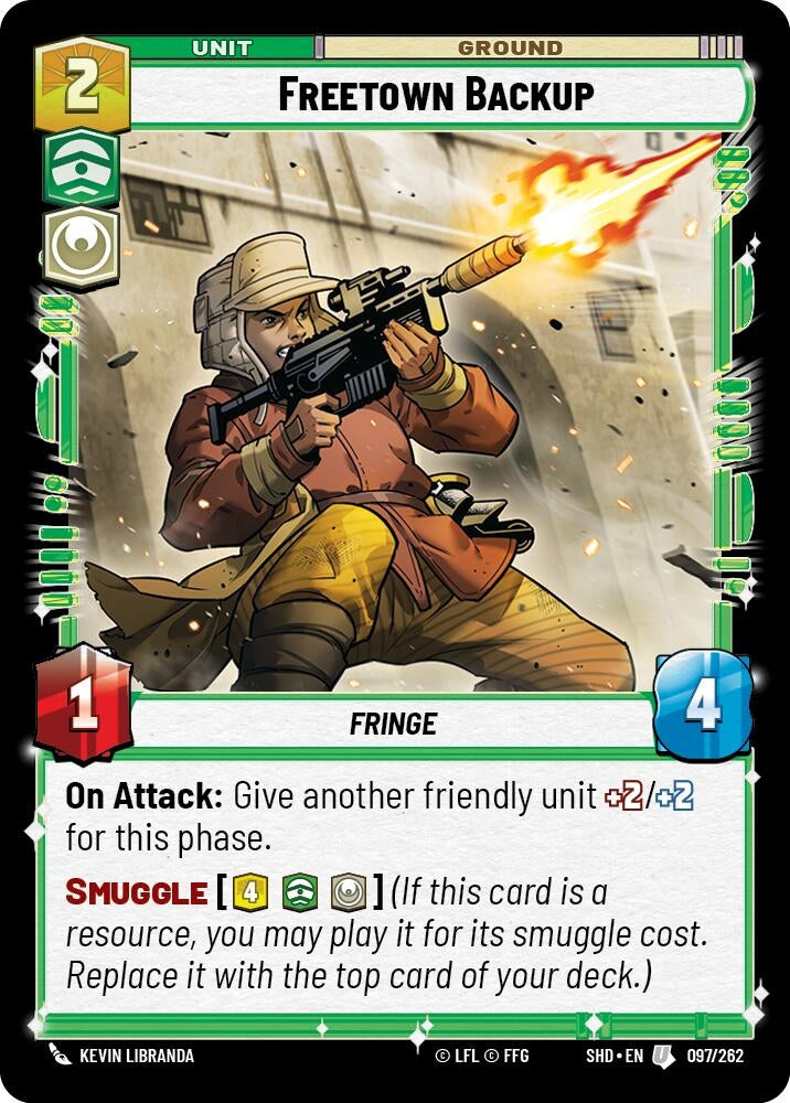 Freetown Backup (97) (SHD) - Star Wars: Unlimited Single