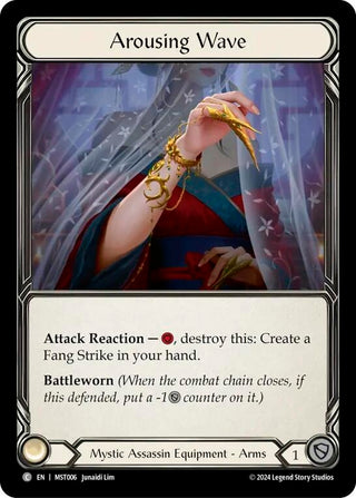 Arousing Wave (6) [MST] - Flesh and Blood TCG Single