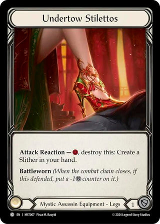Undertow Stilettos (7) [MST] - Flesh and Blood TCG Single