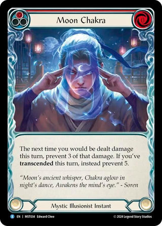 Moon Chakra (Red) (34) [MST] - Flesh and Blood TCG Single