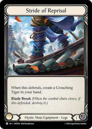 Stride of Reprisal (50) [MST] - Flesh and Blood TCG Single