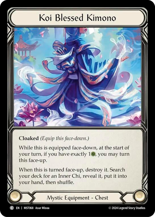 Koi Blessed Kimono (68) [MST] - Flesh and Blood TCG Single