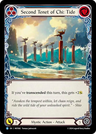 Second Tenet of Chi: Tide (82) [MST] - Flesh and Blood TCG Single