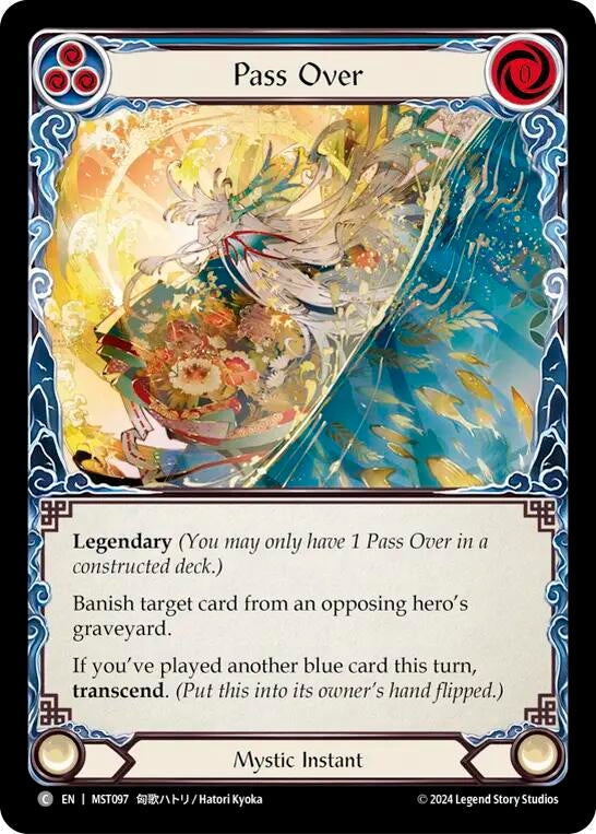 Pass Over // Inner Chi (97) [MST] - Flesh and Blood TCG Single