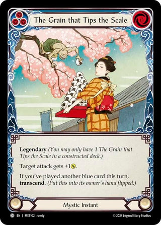 The Grain that Tips the Scale // Inner Chi (102) [MST] - Flesh and Blood TCG Single