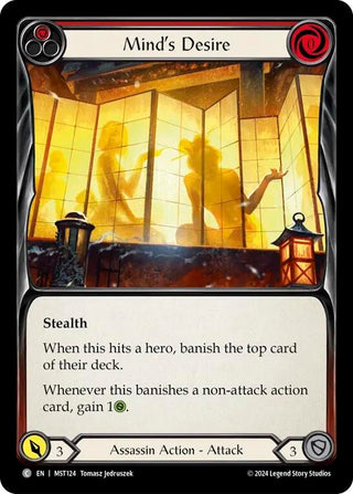 Mind’s Desire (Red) (124) [MST] - Flesh and Blood TCG Single