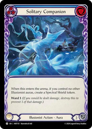 Solitary Companion (Blue) (151) [MST] - Flesh and Blood TCG Single