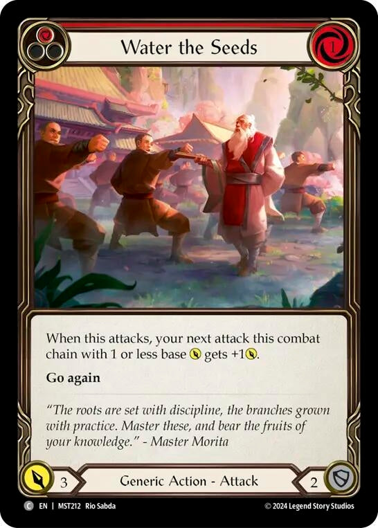 Water the Seeds (Red) (212) [MST] - Flesh and Blood TCG Single