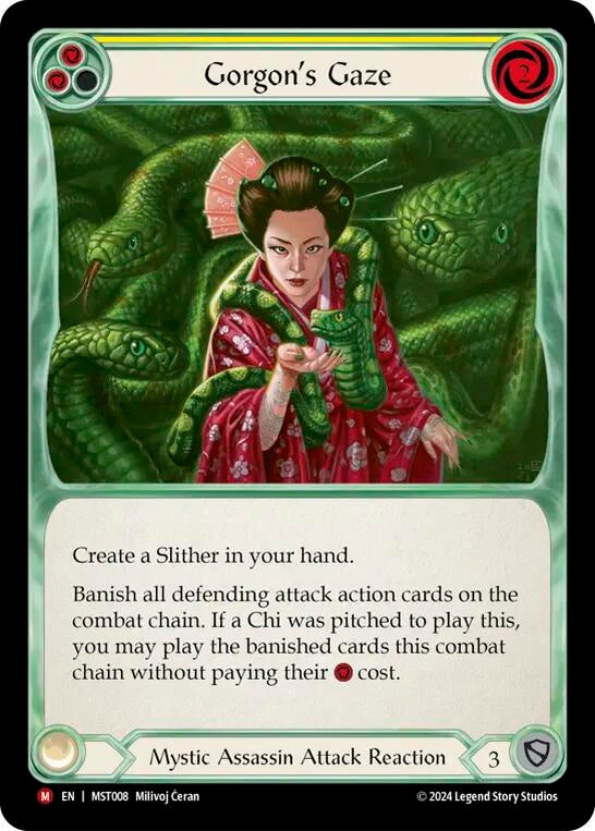 Gorgon’s Gaze (8) [MST] - Flesh and Blood TCG Single
