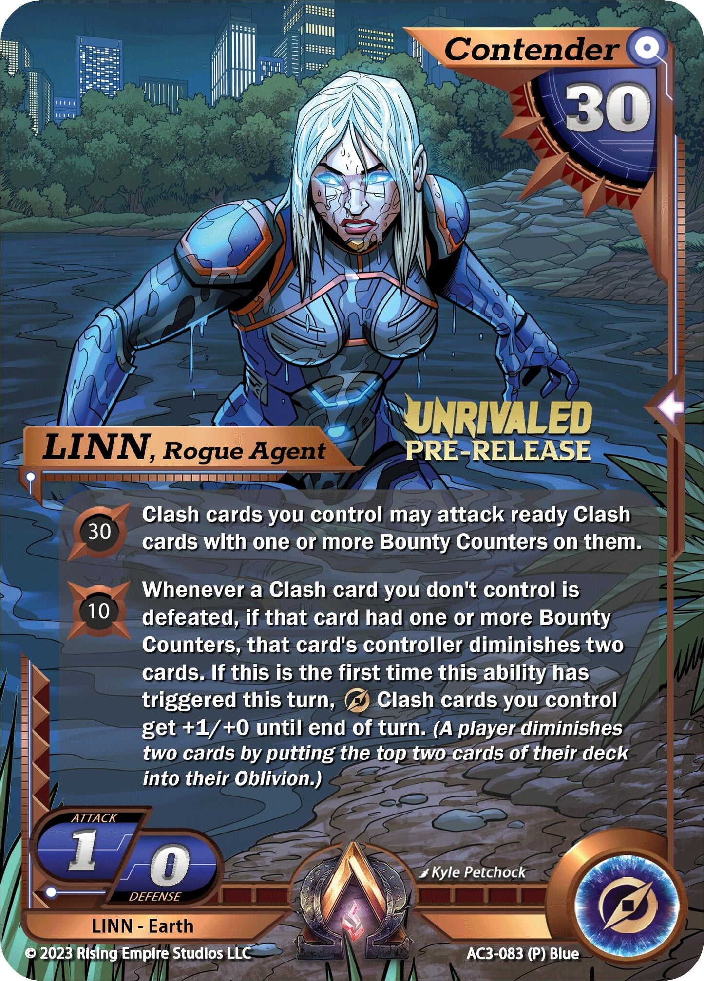 LINN Rogue Agent (Pre-Release) (3083) [AC3] - Alpha Clash Single