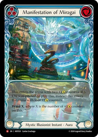 Manifestation of Miragai (Extended Art) (31) [MST] - Flesh and Blood TCG Single