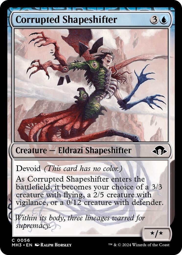 Corrupted Shapeshifter (56) [MH3] - MTG Single