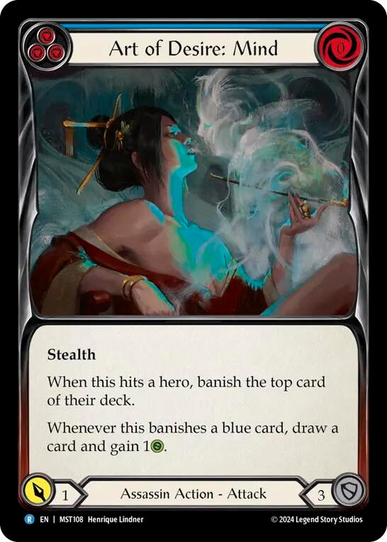 Art of Desire: Mind (108) [MST] - Flesh and Blood TCG Single