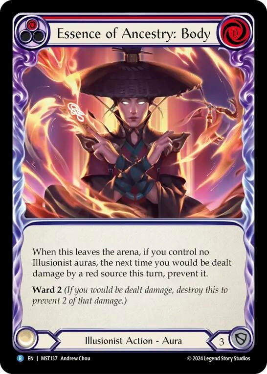 Essence of Ancestry: Body (137) [MST] - Flesh and Blood TCG Single