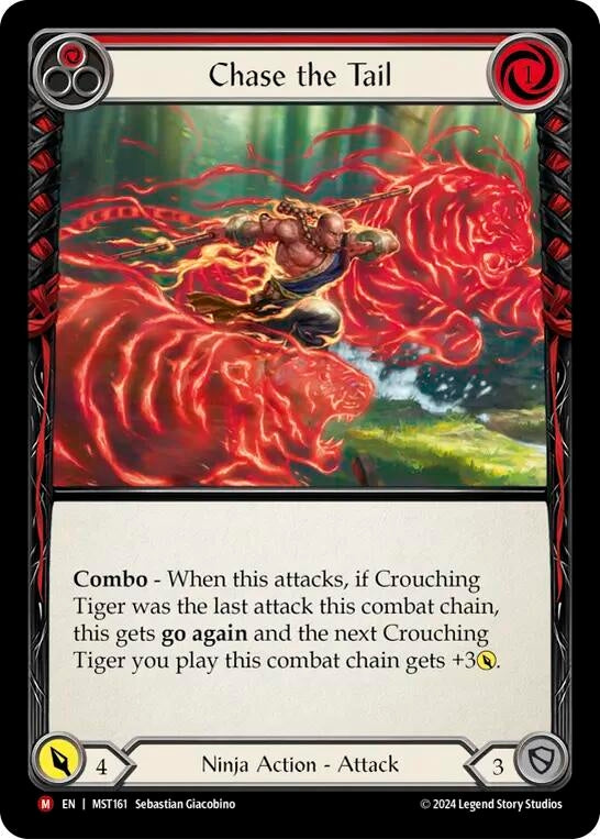Chase the Tail (161) [MST] - Flesh and Blood TCG Single