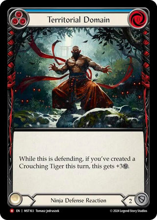 Territorial Domain (163) [MST] - Flesh and Blood TCG Single