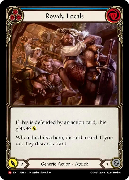 Rowdy Locals (191) [MST] - Flesh and Blood TCG Single