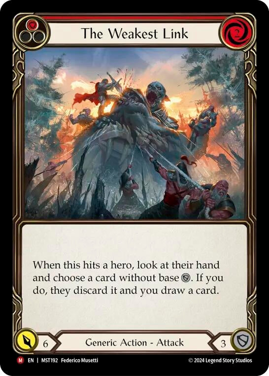 The Weakest Link (192) [MST] - Flesh and Blood TCG Single