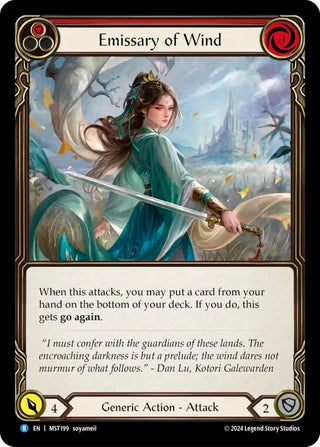 Emissary of Wind (199) [MST] - Flesh and Blood TCG Single