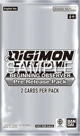 Beginning Observer Pre-Release Pack [BT16_PR] - Digimon Card Game Sealed