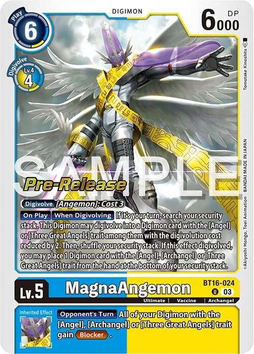 MagnaAngemon (16024) [BT16_PR] - Digimon Card Game Single