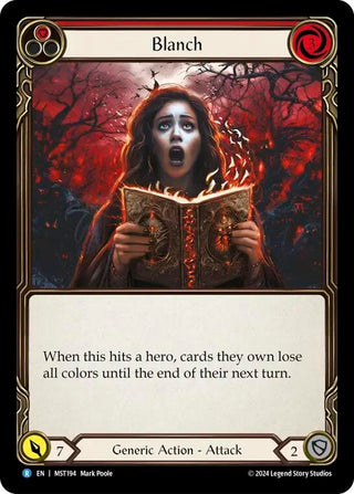 Blanch (Red) (194) [MST] - Flesh and Blood TCG Single