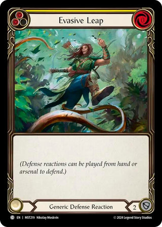 Evasive Leap (Yellow) (219) [MST] - Flesh and Blood TCG Single