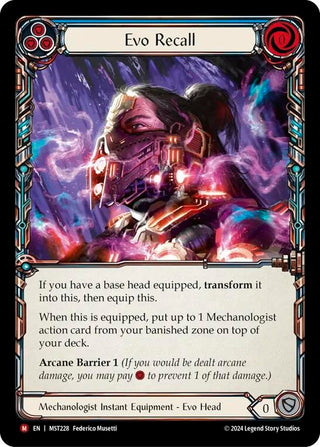 Evo Recall (228) [MST] - Flesh and Blood TCG Single