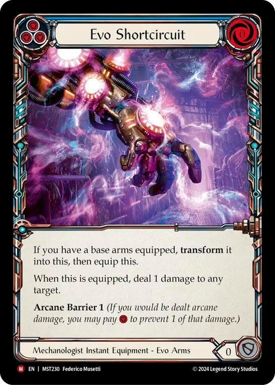 Evo Shortcircuit (230) [MST] - Flesh and Blood TCG Single
