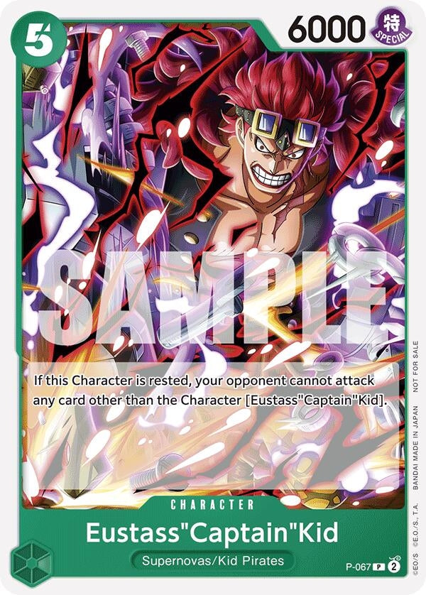 Eustass’Captain’Kid (OP-07 Pre-Release Tournament) (67) (OP-PR) - One Piece Card Game Single