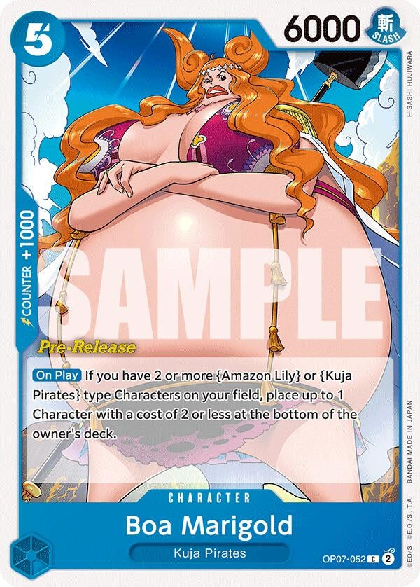 Boa Marigold (7052) (OP07 PRE) - One Piece Card Game Single