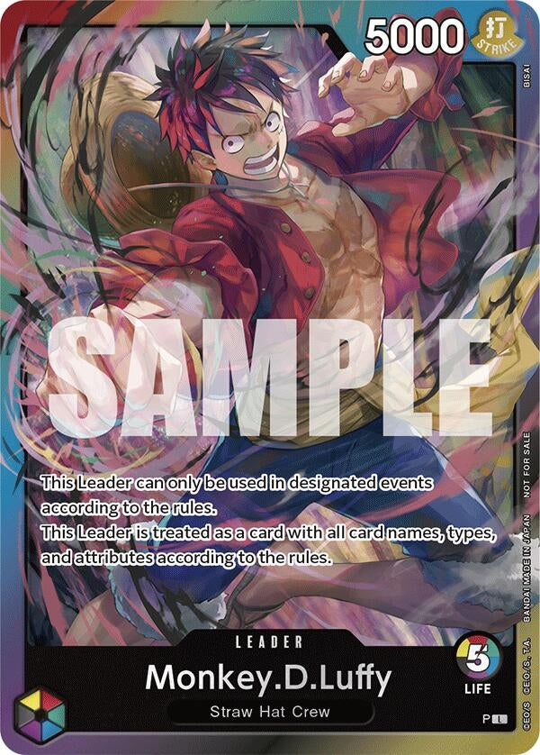 Monkey.D.Luffy (Sealed Battle 2024 Vol. 2) (OP-PR) - One Piece Card Game Single