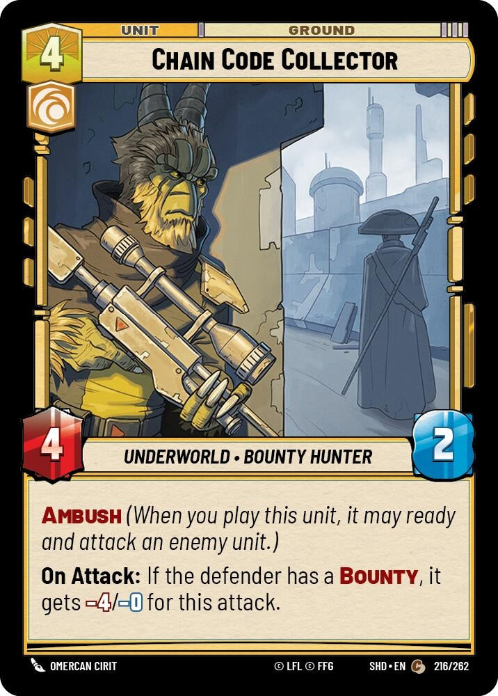 Chain Code Collector (216) (SHD) - Star Wars: Unlimited Single