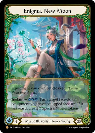 Enigma New Moon (238) [MST] - Flesh and Blood TCG Single