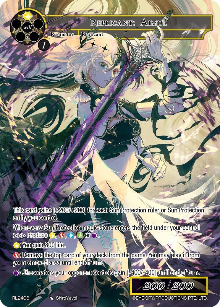 Replicant: Aimul (2406) [PRO] - Force of Will Single