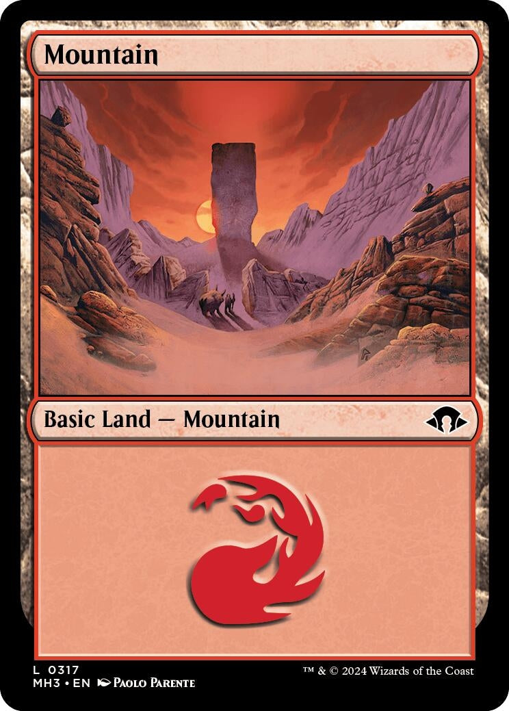 Mountain (0317) (317) [MH3] - MTG Single