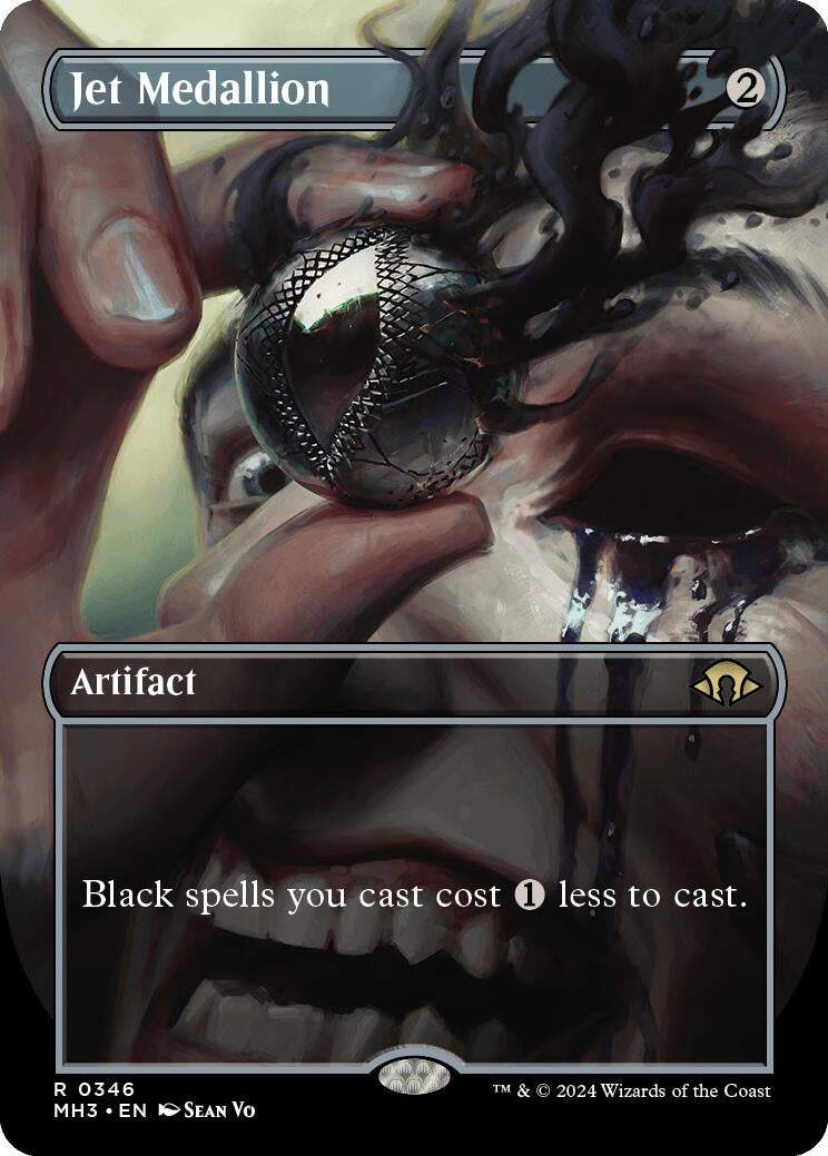 Jet Medallion (Borderless) (346) [MH3] - MTG Single