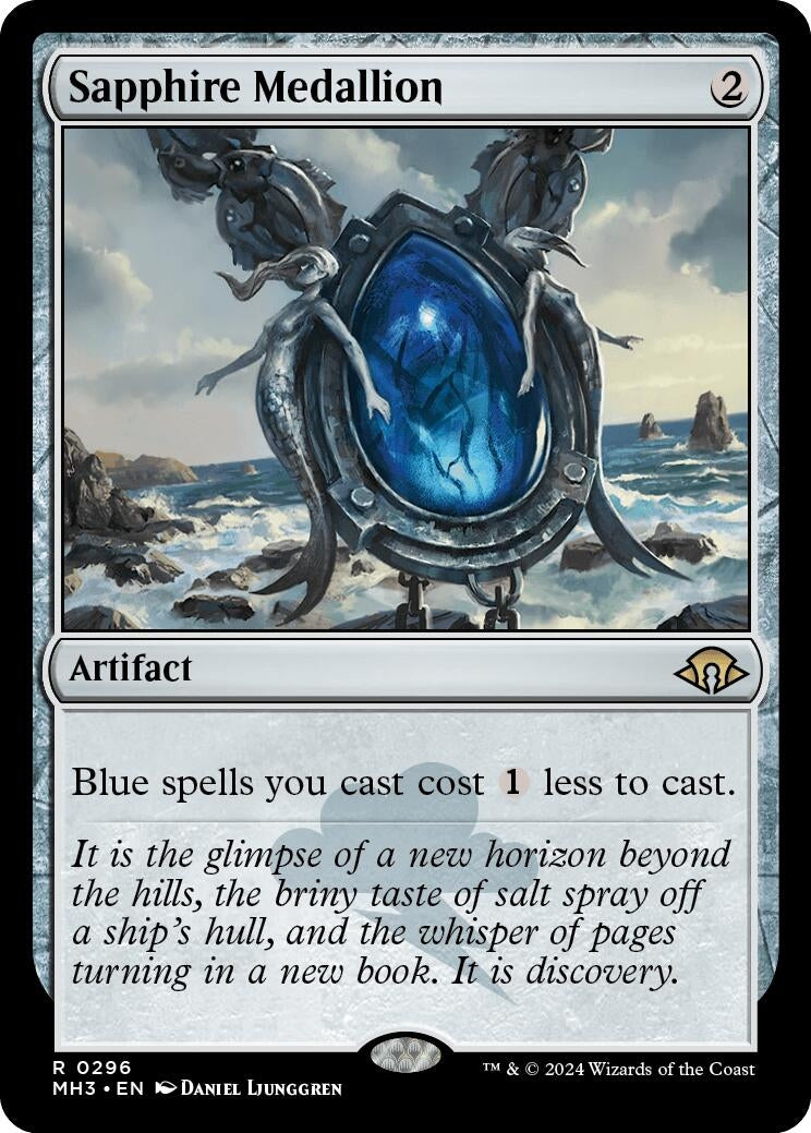 Sapphire Medallion (296) [MH3] - MTG Single