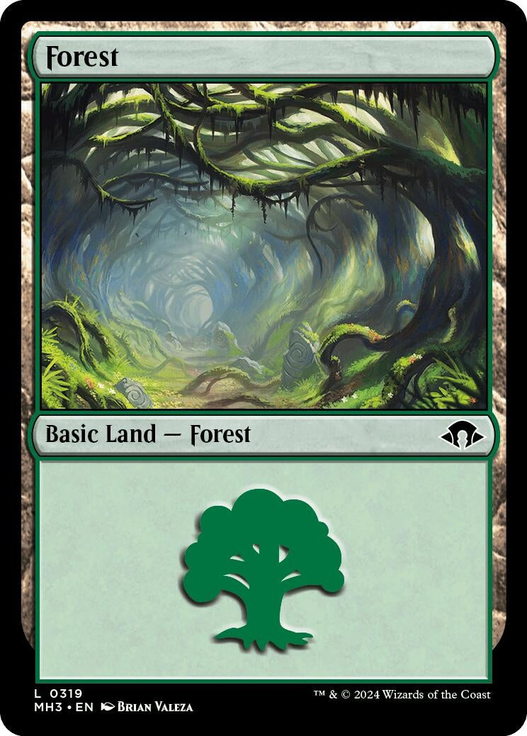 Forest (0319) (319) [MH3] - MTG Single